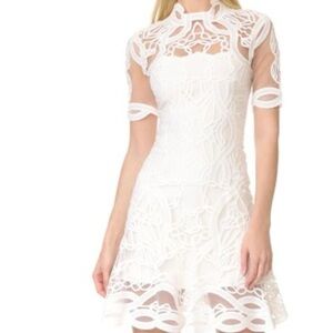 Jonathan Simkhai Truss Lace  White Lace Dress